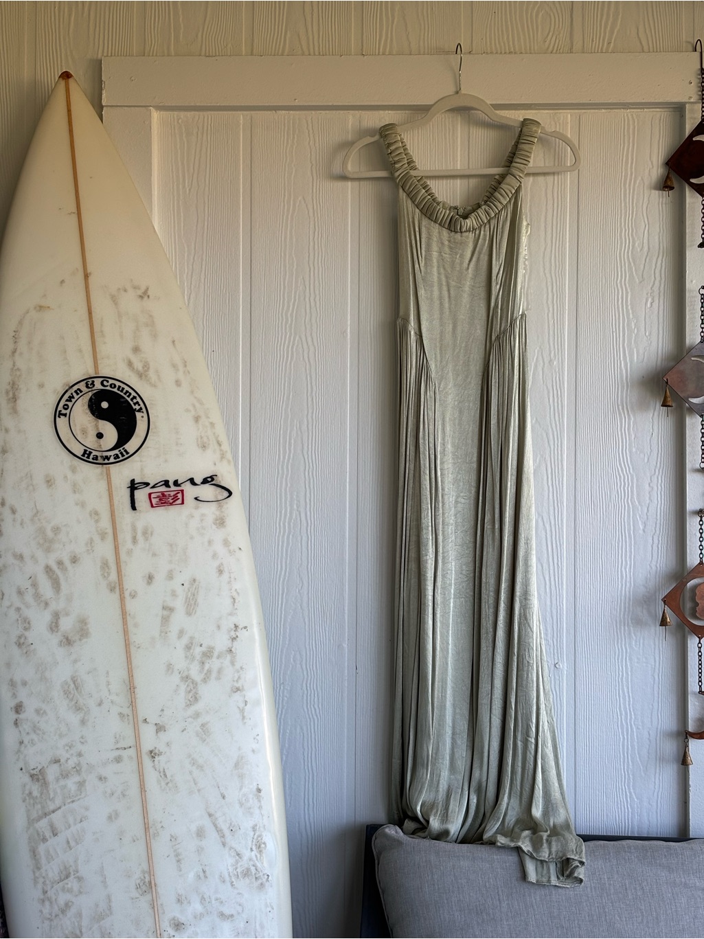 Meshki Sage Green Maxi Dress
